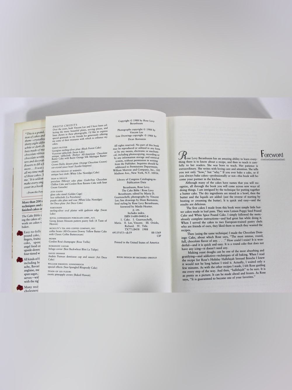1988 The Cake Bible by Rose Levy Beranbaum - Picture 8 of 14